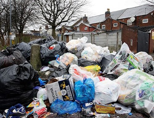 Rubbish on the increase in Bristol